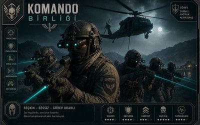 Komando Birliği oyunu görseli